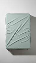 Fitted Crib Sheet in Soft Sage