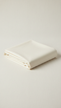 Fitted Crib Sheet in Cream Whisper