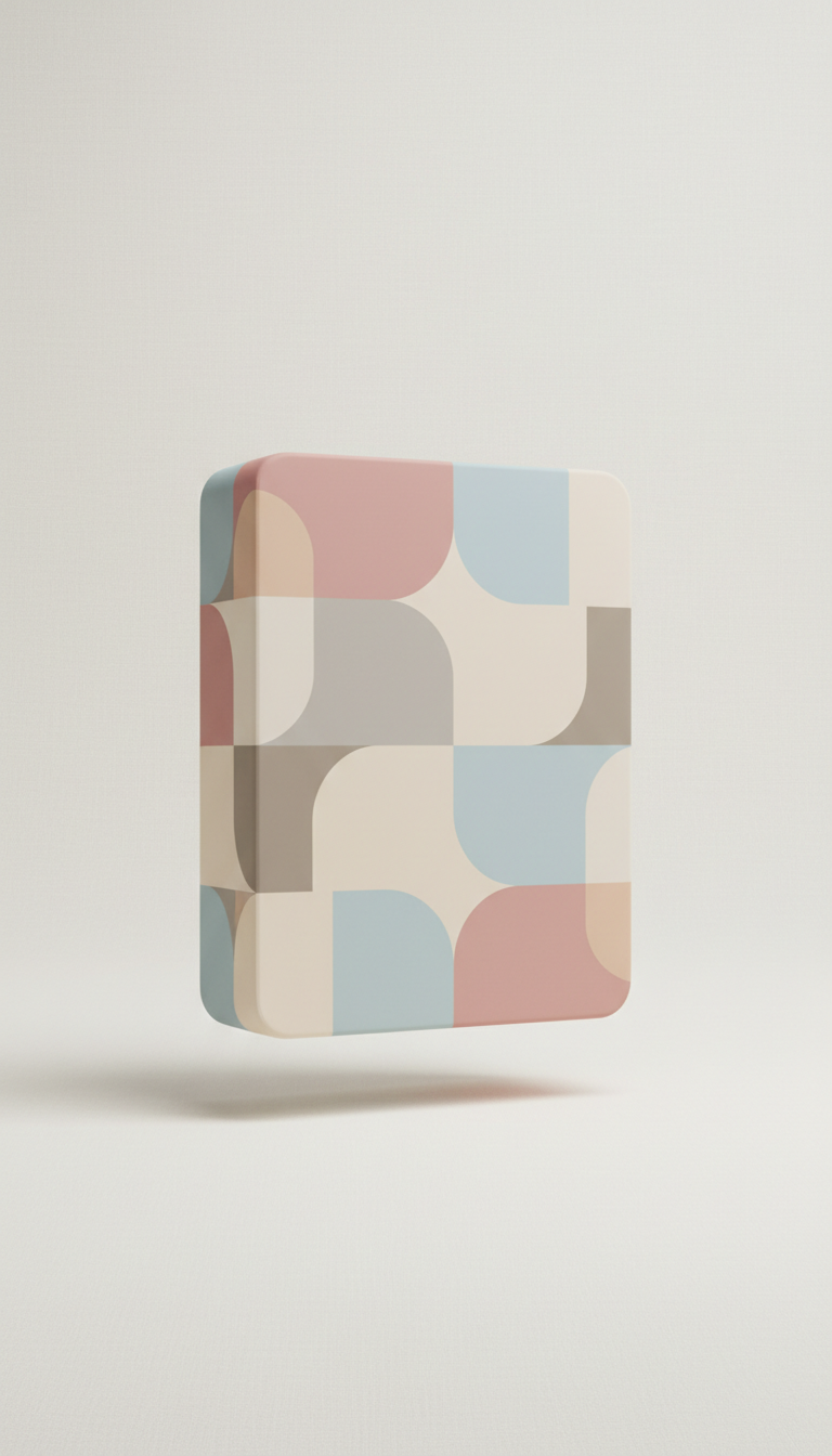 Elegant Pastel-Themed Product Packaging