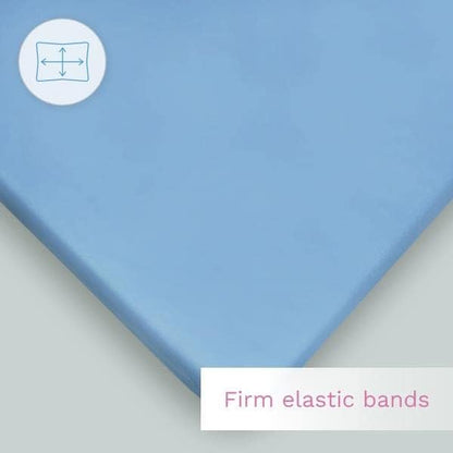 Jersey 100% Cotton Fitted Sheet for All Size