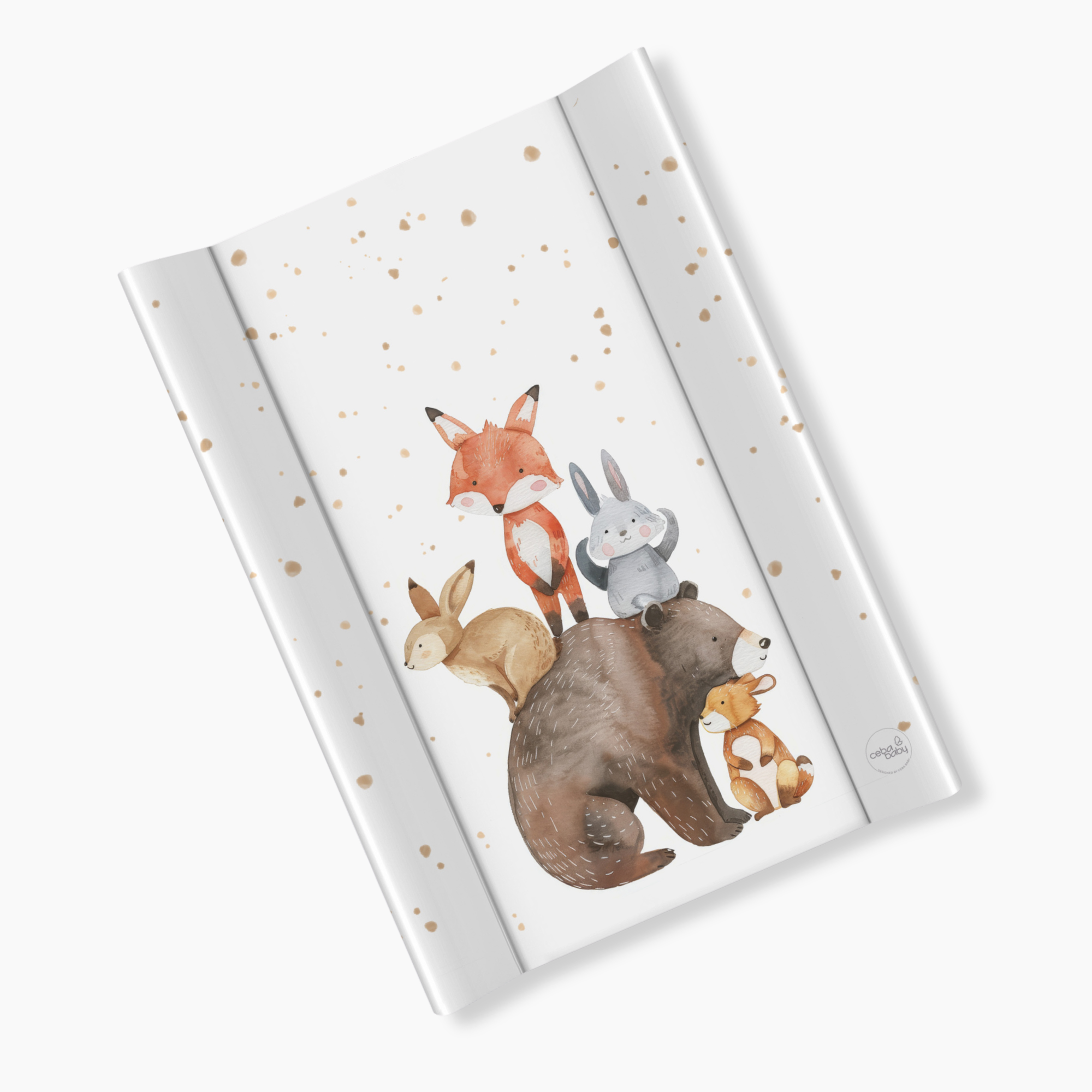 Soft Changing Mat Raised Safety Edges - 70x50 cm