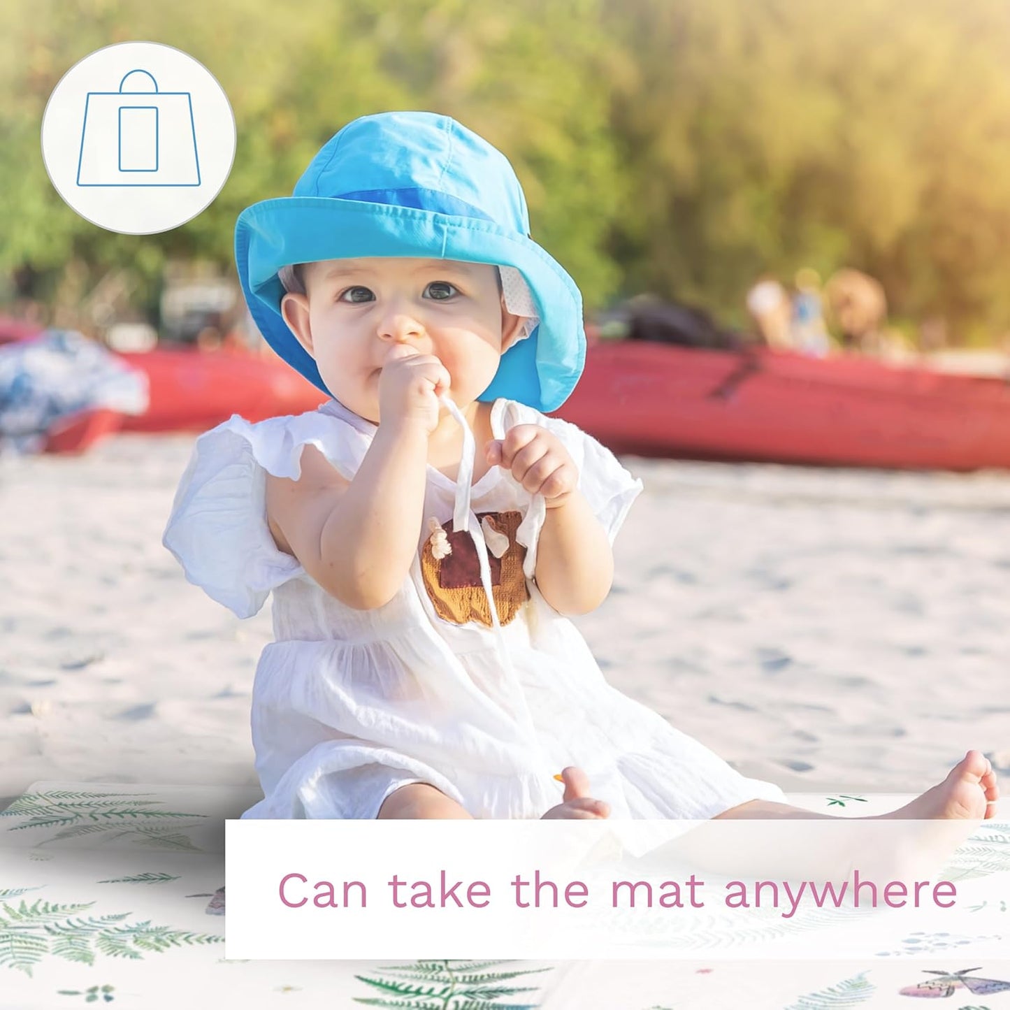 Portable Foldable Baby Travel Changing Mat - 40×60 cm