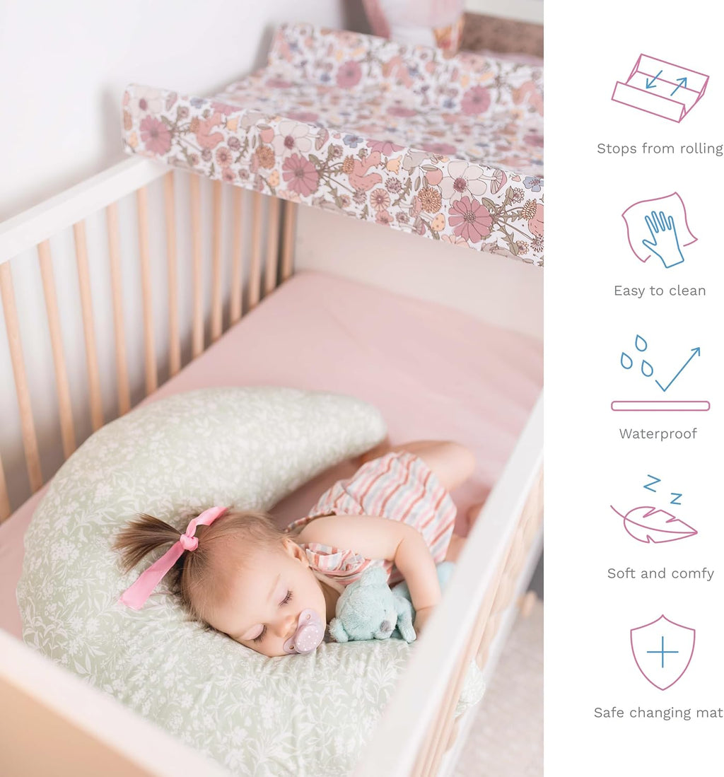 Soft Changing Mat Raised Safety Edges - 70x50 cm