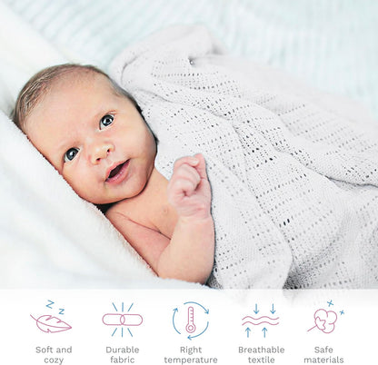 Cellular Baby Thermal Blanket 100 x 75 cm