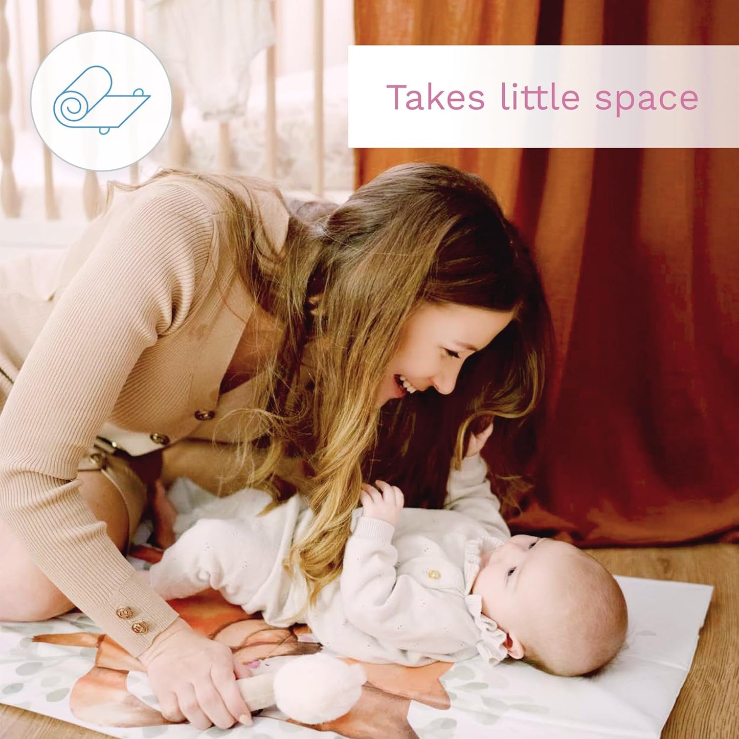 Portable Foldable Baby Travel Changing Mat - 40×60 cm