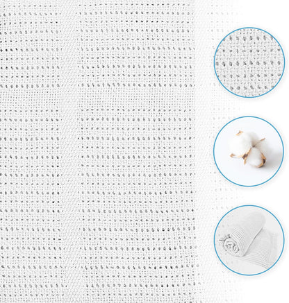 Cellular Baby Thermal Blanket 100 x 75 cm