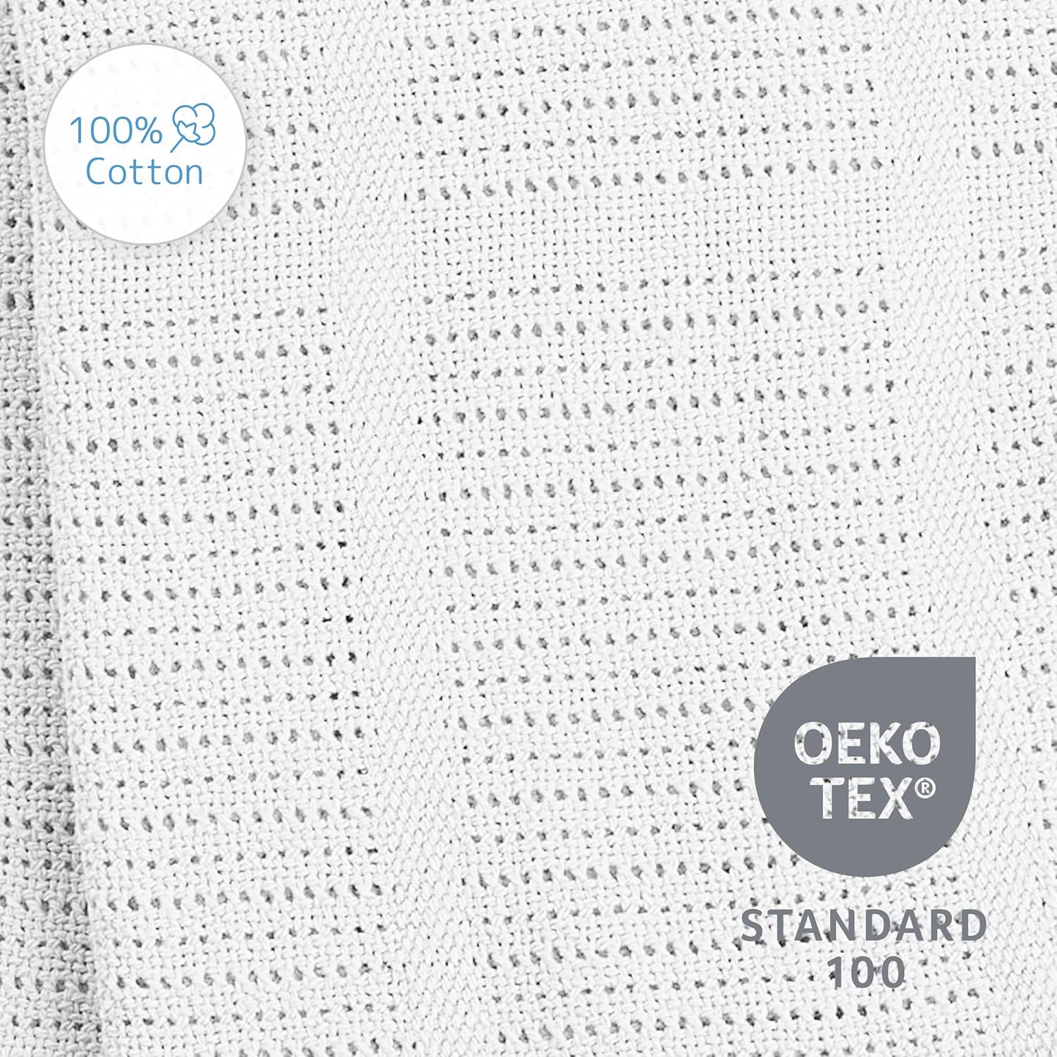Cellular Baby Thermal Blanket 100 x 75 cm