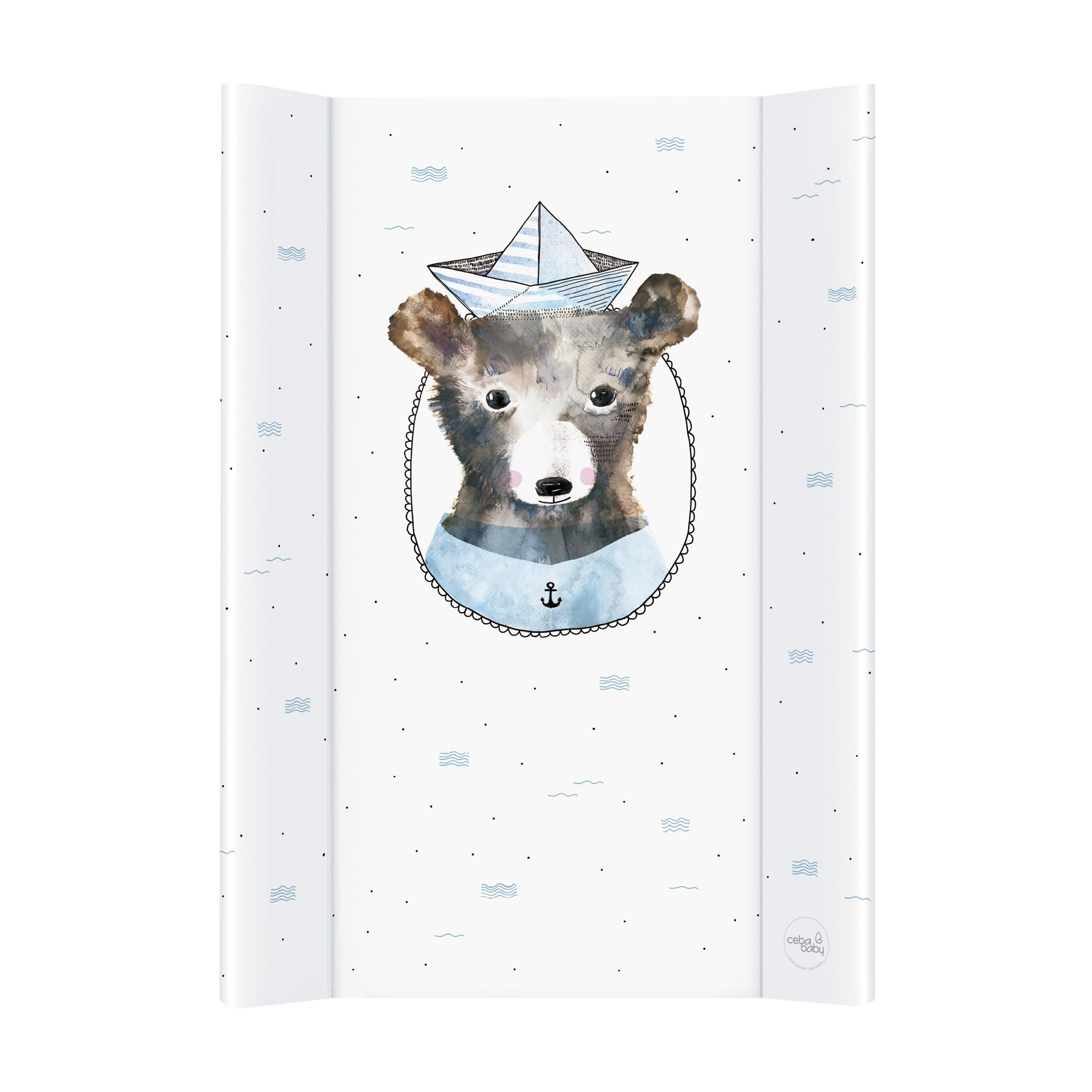 Soft Changing Mat Raised Safety Edges - 70x50 cm