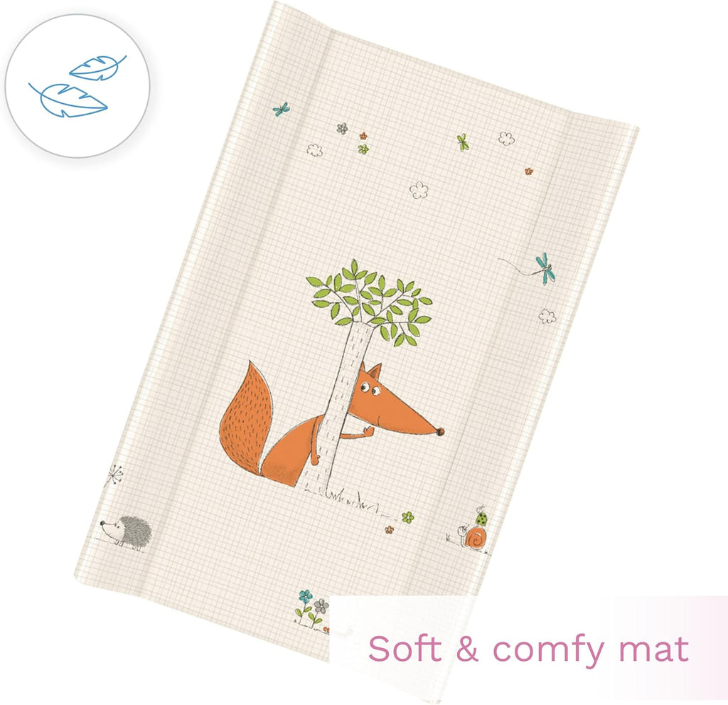 Soft Changing Mat Raised Safety Edges - 70x50 cm
