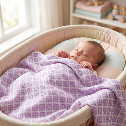 Muslin Swaddle Cloths for Newborns – Pack of 3, 110 × 110 cm