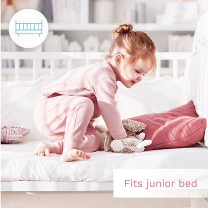 100% Cotton Jersey Fitted Sheet for Cot Bed