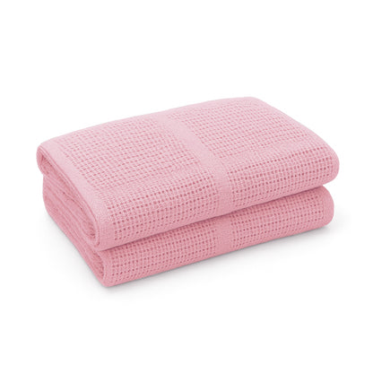 2-Pack Cellular Baby Blankets – 100 × 75 cm