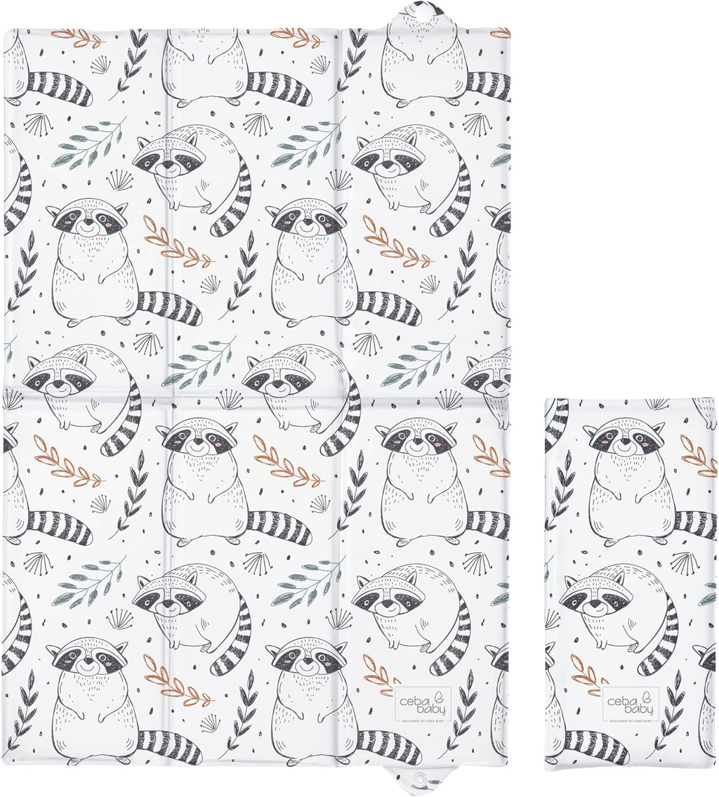 Portable Foldable Baby Changing Mat | Waterproof Travel Nappy Changing Mat | Soft Padded Diaper Change Mat | 40 × 60 cm